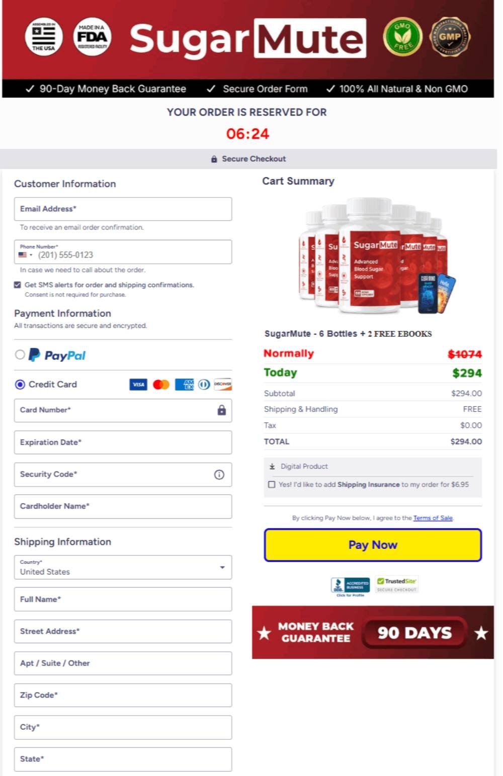 Buy SugarMute secure payment and order