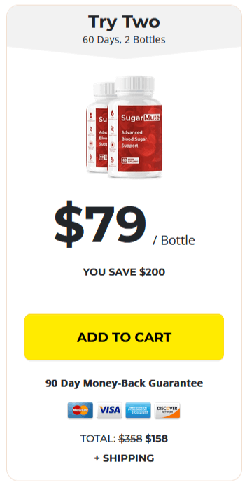 SugarMute- order-now- ( Thirty Days Supply)- image